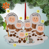 Christmas Ornament of Eskimo Family - 6 Christmas Ornament of Eskimo Family - 6
