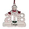image of 2018 Snowman ornament