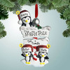 Christmas Ornament of North Pole Penguins - 3