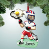image of Lacrosse Boy in Action ornament