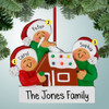 Christmas Ornament of Making Gingerbread House - 3 Christmas Ornament of Making Gingerbread House - 3