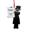 image of African American Graduate - Male ornament