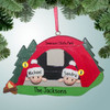 Christmas Ornament of Couple in Red Tent Christmas Ornament of Couple in Red Tent
