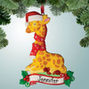 Christmas Ornament of Sitting Giraffe Christmas Ornament of Sitting Giraffe
