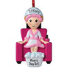 image of Spa Girl in Pink Outfit ornament