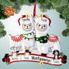 image of Llama Couple ornament