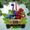 Christmas Ornament of Dinosaur Family - 3 Christmas Ornament of Dinosaur Family - 3