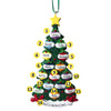 Personalized Christmas Tree with Colorful Ornaments - 15 Christmas Ornament