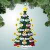 Personalized Christmas Tree with Colorful Ornaments - 15 Christmas Ornament