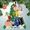 Personalized Family Decorating Christmas Tree - 3 Christmas Ornament