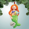 Christmas Ornament of Mermaid with Clam Shell