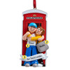 Personalized London Phone Booth Couple Christmas Ornament