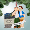 Personalized National Parks Couple Christmas Ornament
