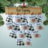 Personalized Hanging Stockings - 16 Christmas Ornament