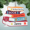 Christmas Ornament of Reading Between the Wines Book Club