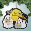 Personalized Halloween Ghosts Couple - 2 Christmas Ornament
