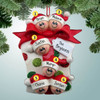 image of Family on Gift - 6 ornament