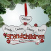 image of Grandchildren with 5 Hearts ornament