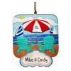 image of Beach Chairs Ornament/Magnet ornament
