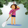 image of Paddle Board - Female Brown ornament