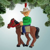 image of Horseback Rider - Male ornament