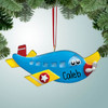 Christmas Ornament of Airplane Toy with Eyes Christmas Ornament of Airplane Toy with Eyes