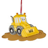 image of Yellow Bulldozer in Mud ornament