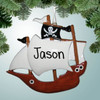 Christmas Ornament of Pirate Ship