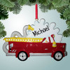 Christmas Ornament of Firetruck