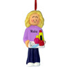 image of Manicurist with Purple Shirt - Blonde ornament