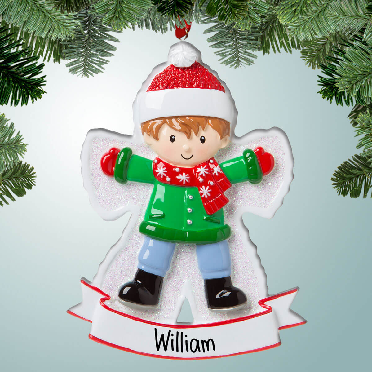 boy angel ornament