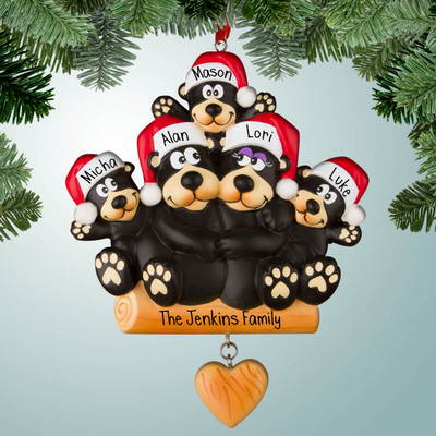 Bear Christmas Ornament - Personalized Gallery