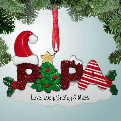 Christmas Ornament of Papa Christmas Ornament of Papa