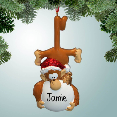 Christmas Ornament of Monkey Business Christmas Ornament of Monkey Business