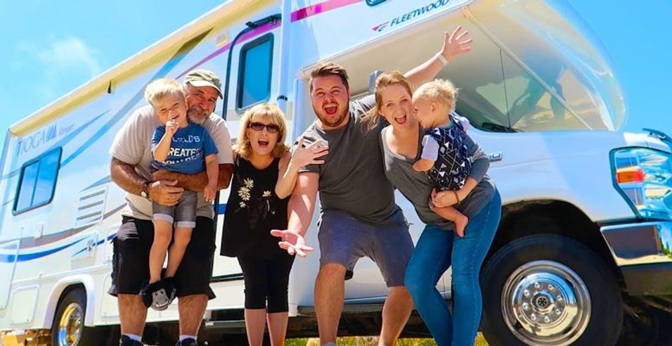 RV Summer Vacation Ornaments RV Summer Vacation Ornaments