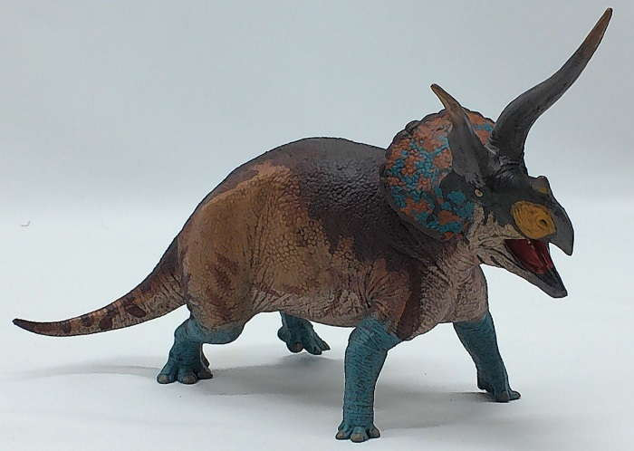 EoFauna - Triceratops - Cryptic - Blue highlights