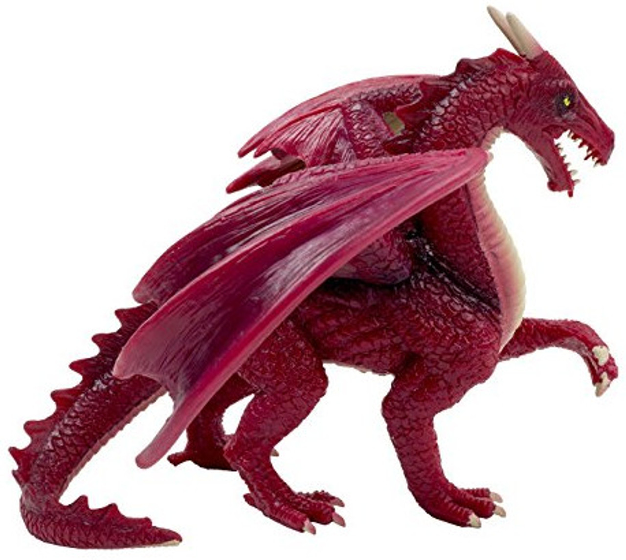 MOJO Steel Dragon Realistic Fantasy Toy Replica Hand Painted Figurine
