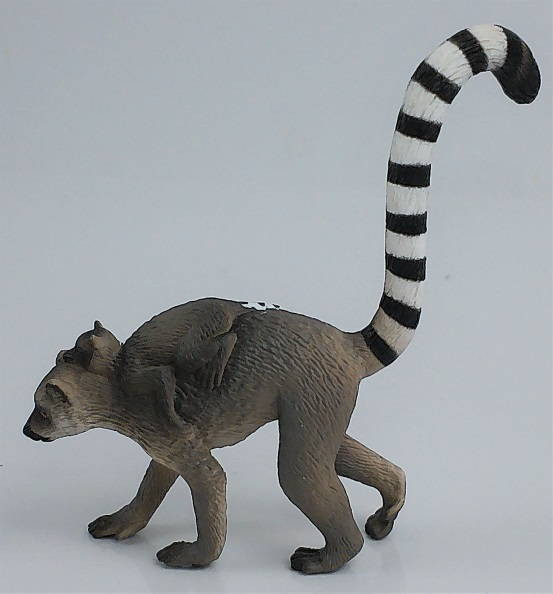 Mojo Lemur with Baby #387237 - Nuturing Mother Lemur