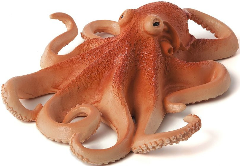 Mojo Sea Octopus #387275 - Orange 8 legged Sea Creature