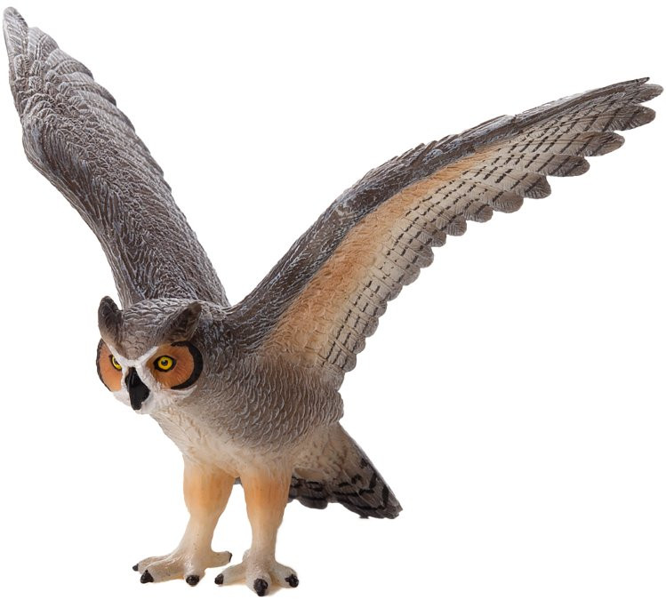 Mojo Great Horned Owl #387284 - Flying Wingspan