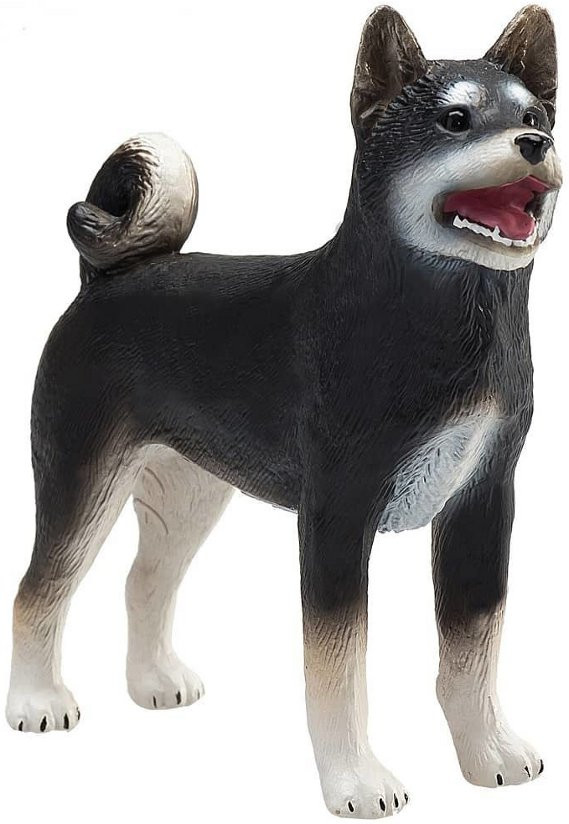 Mojo Pets - Shiba Inu - Black #387363 - Bushy, Curly Tail