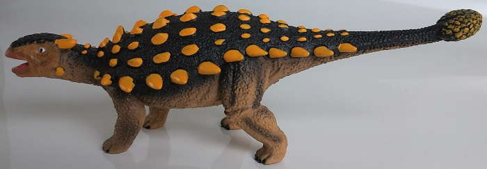 MOJO Ankylosaurus Dino-Figur Braun – Handbemalt, Detailgetreu, Für Spielen & Sammeln