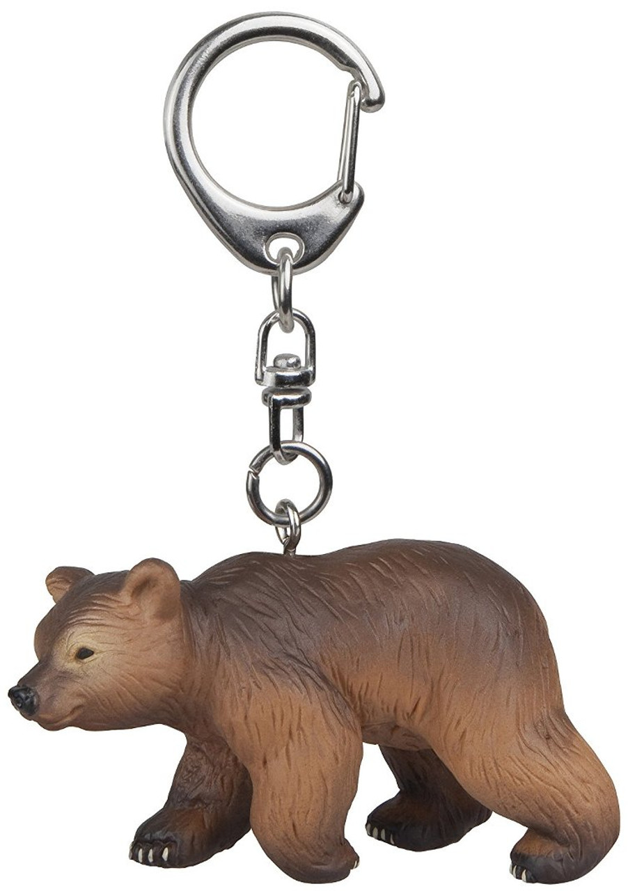 Polar Bear Cub Plush Bag Charm Keychain Doll