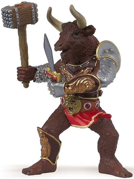 HARRY　MINOTAUR Papo Minotaur #38931 - Horns, Dagger, and War Hammer