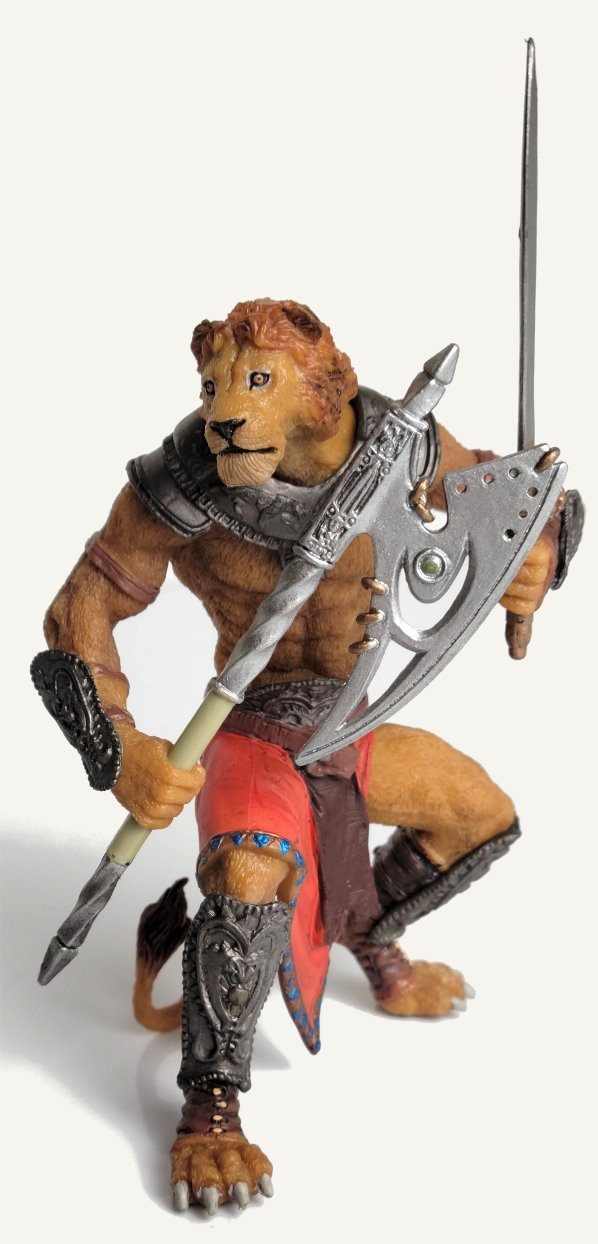 Papo(パポ) ライオン戦士 PVC PA38945 6g7v4d0 Amazon.com: Papo Fantasy World Figure, Lion Mutant