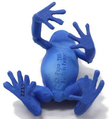 Papo Equatorial Frog #50175 - Brilliant Blue Coloring