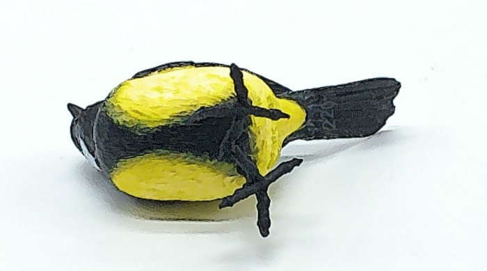 Papo European Tit #50287 - Yellow Bellied Bird - New 2022