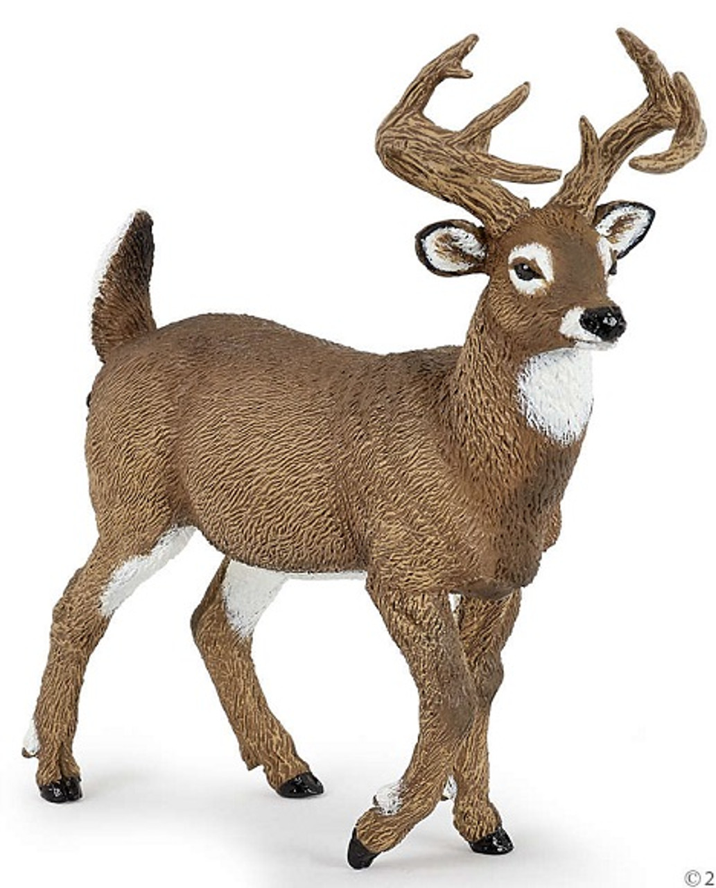 その他 POPPO Papo White Tail Deer #53021 - Majestic 10 Point Buck