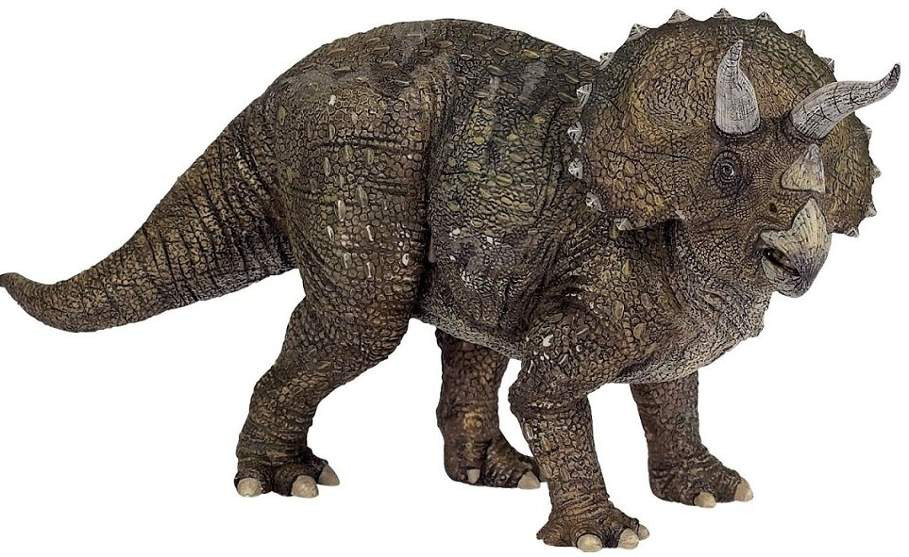 PetSport Jumbo Triceratops Hundespielzeug – 30,5 Cm, Naturkautschuk Mit Quietscher