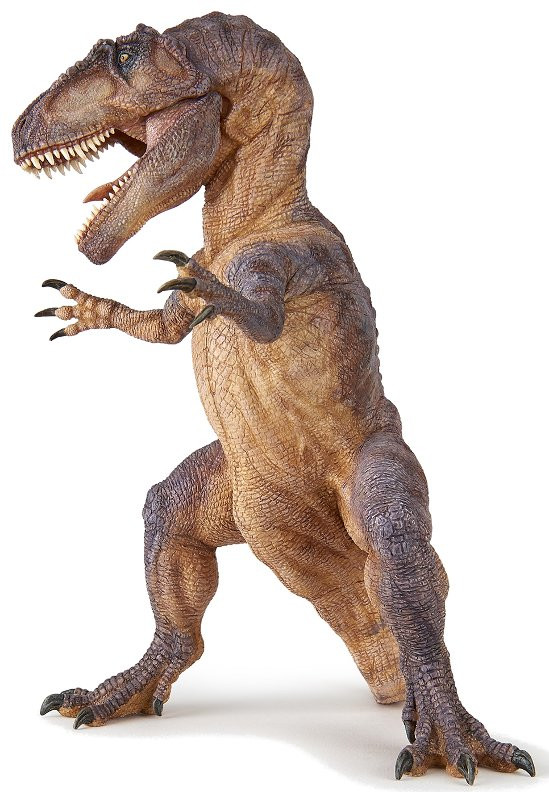 Papo Giganotosaurus #55083 - Upright standing pose-Jaw moves